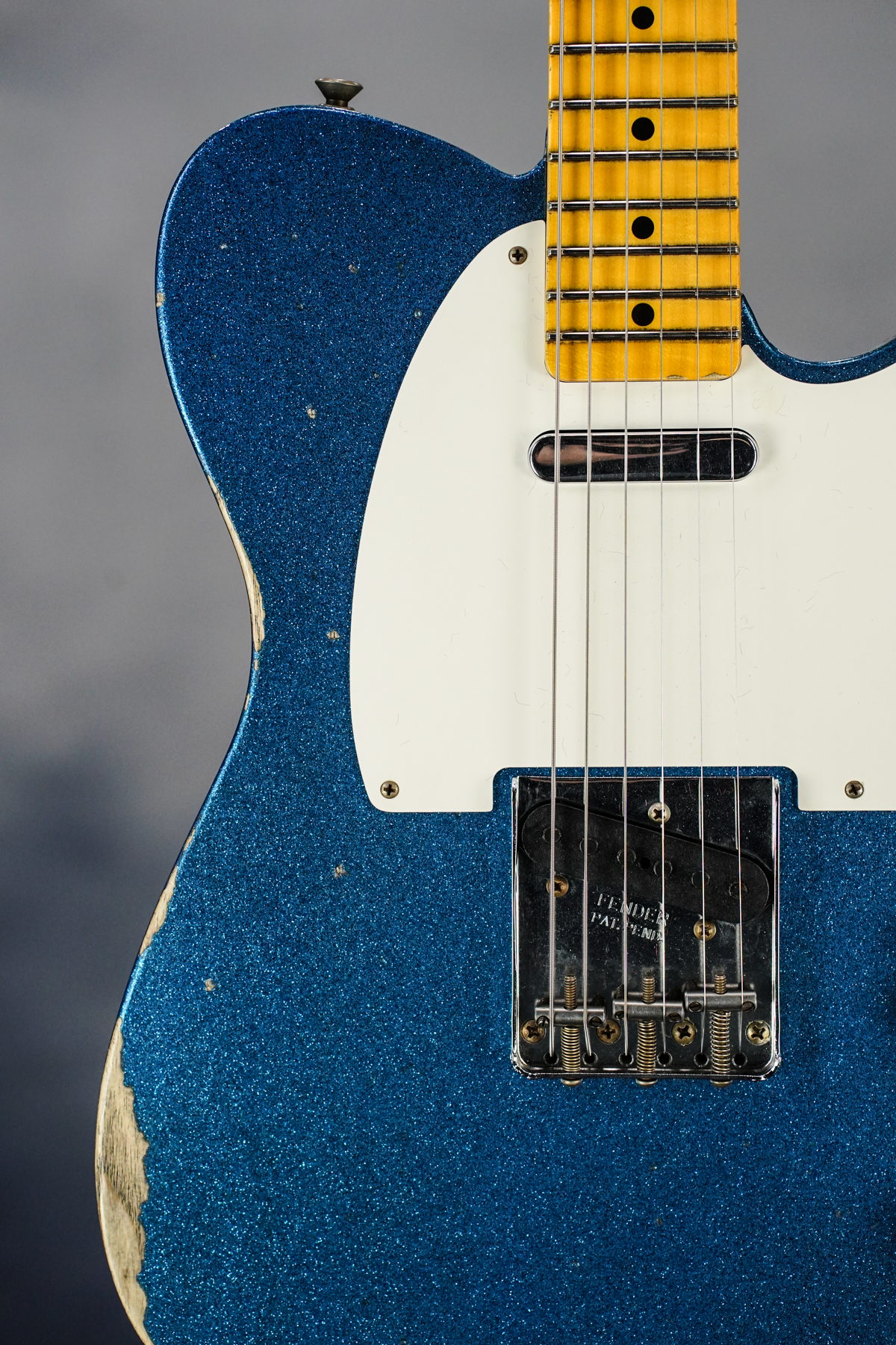 Custom Shop Limited '55 Telecaster, Aged Blue Sparkle