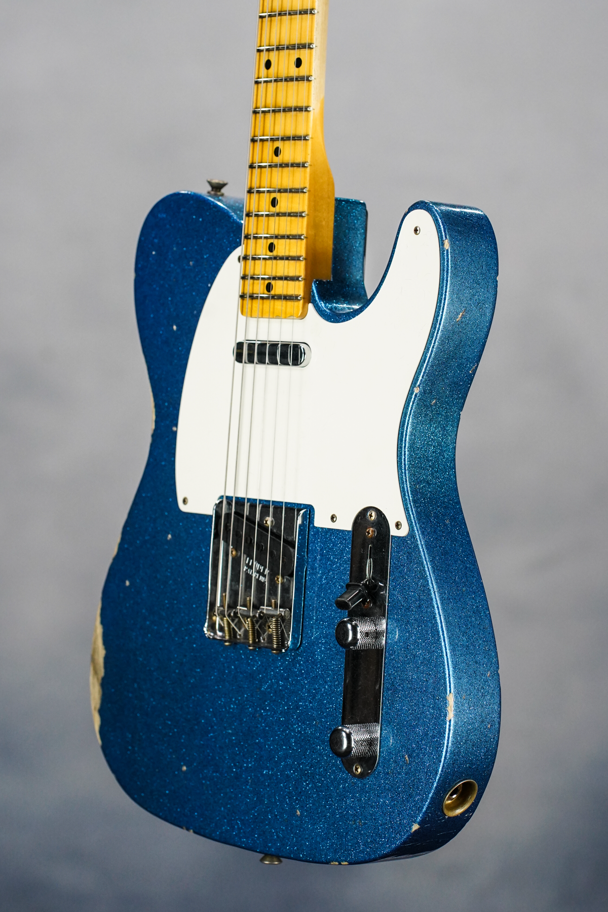 Custom Shop Limited '55 Telecaster, Aged Blue Sparkle