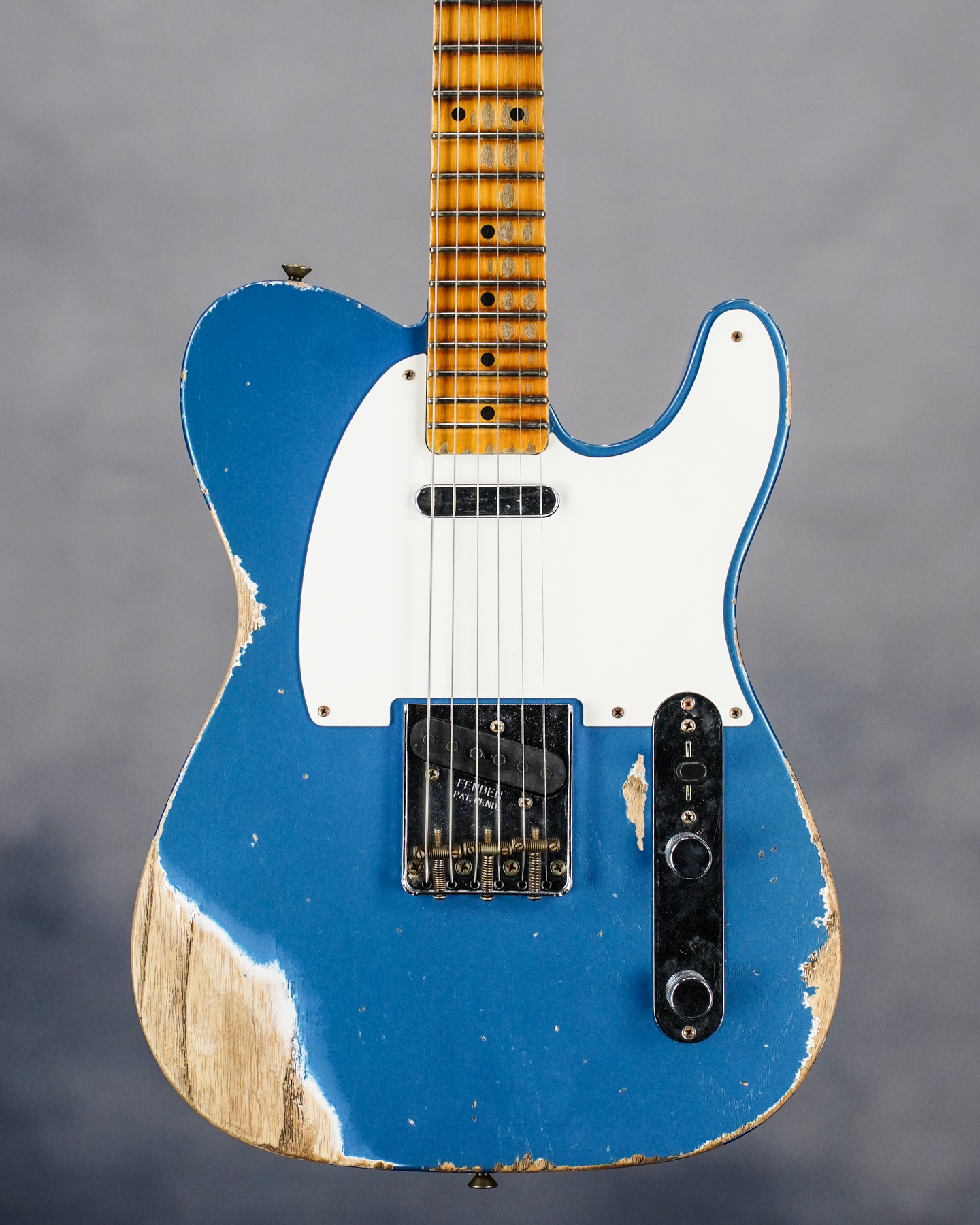 LTD 58 TELE Heavy Relic - Aged Lake Placid Blue