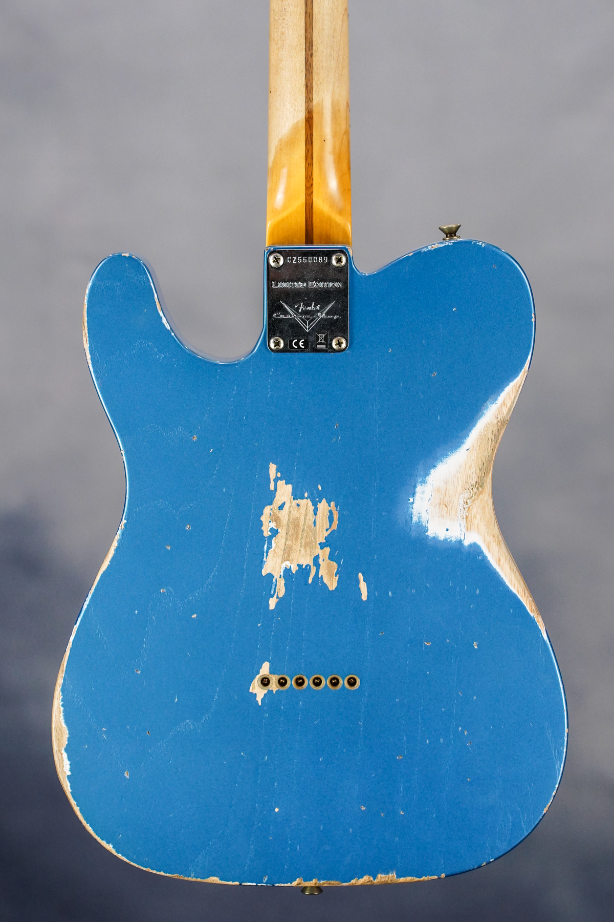 LTD 58 TELE Heavy Relic - Aged Lake Placid Blue