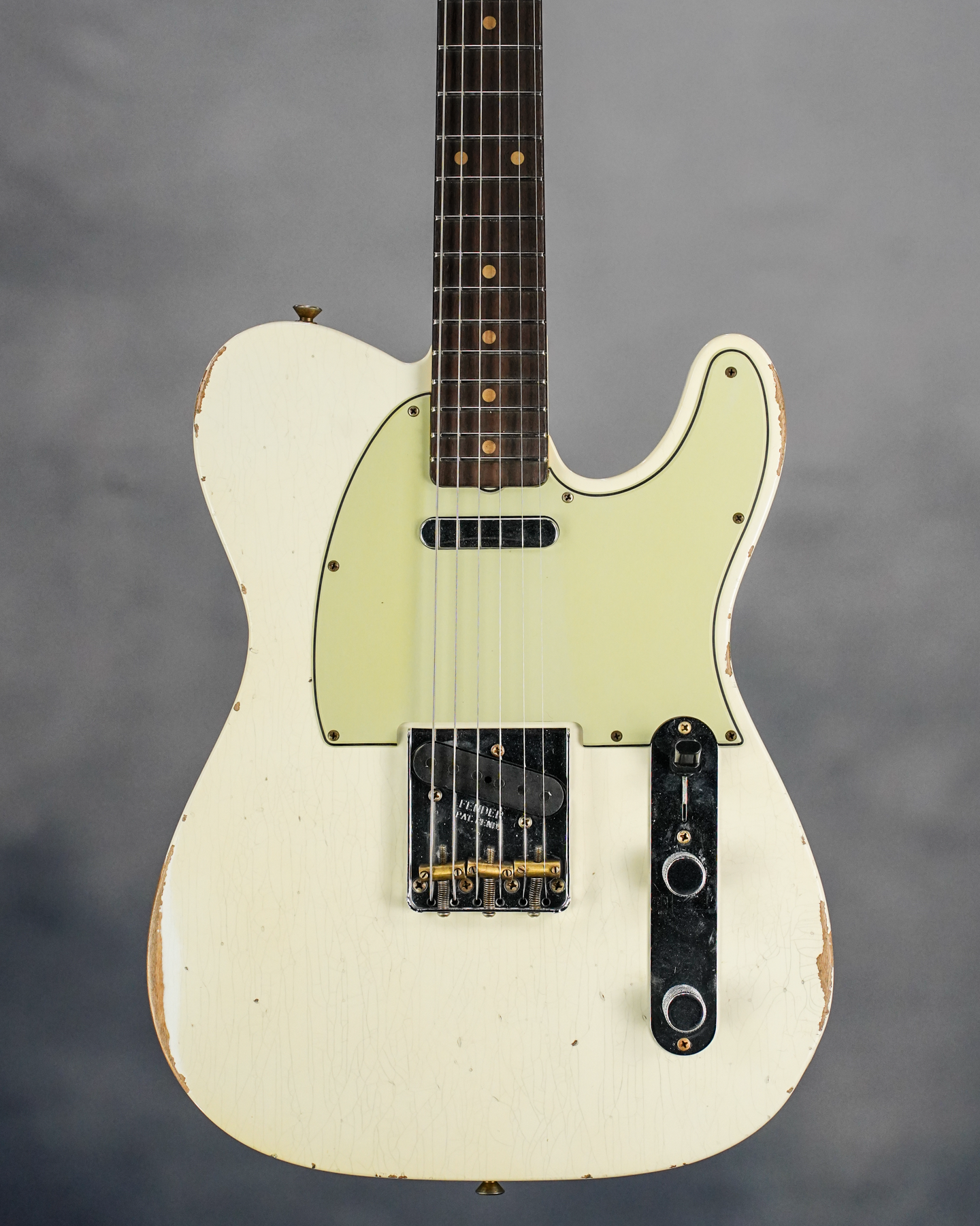 Custom Shop LTD 61 TELE Relic - Aged Olympic White