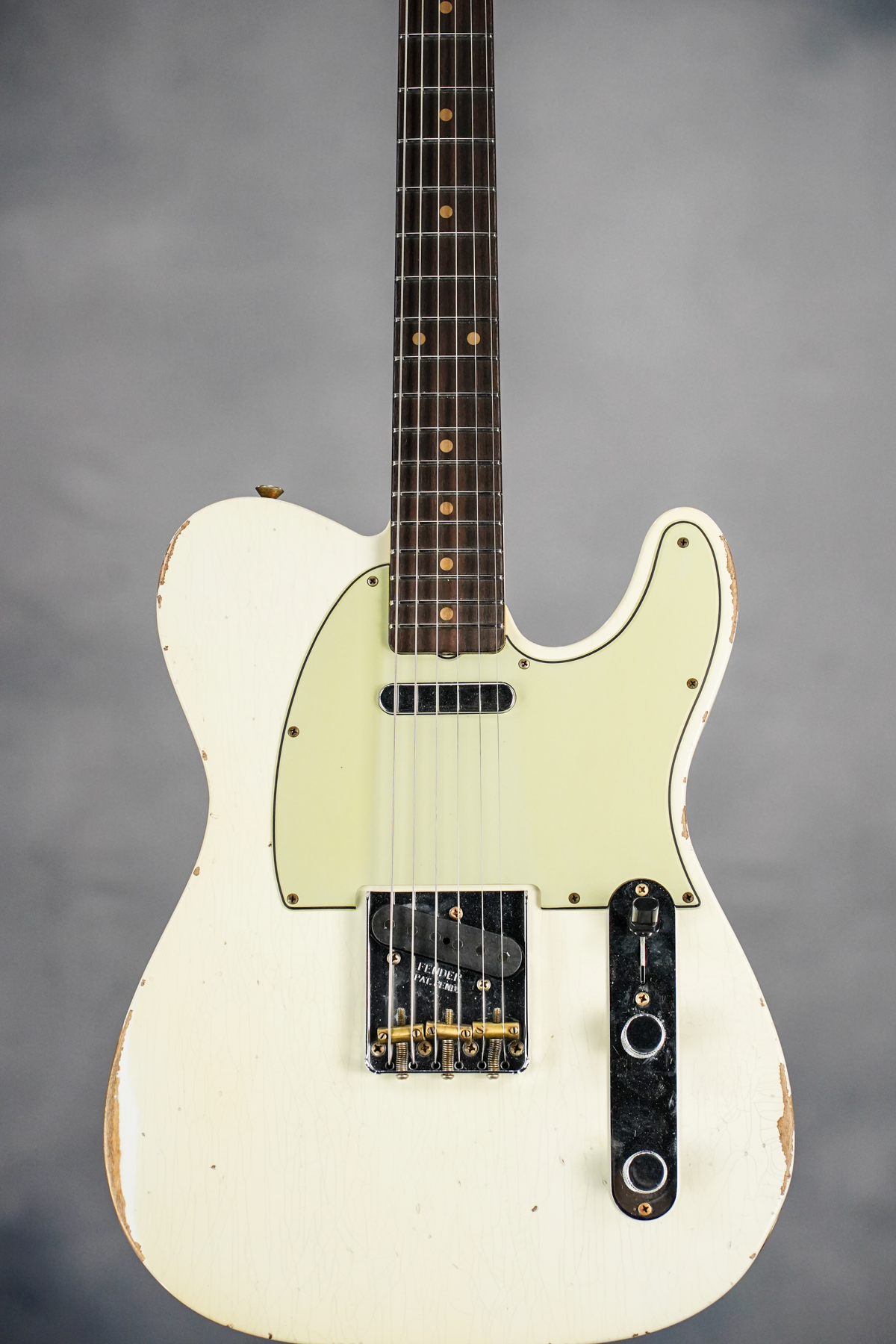 Custom Shop LTD 61 TELE Relic - Aged Olympic White