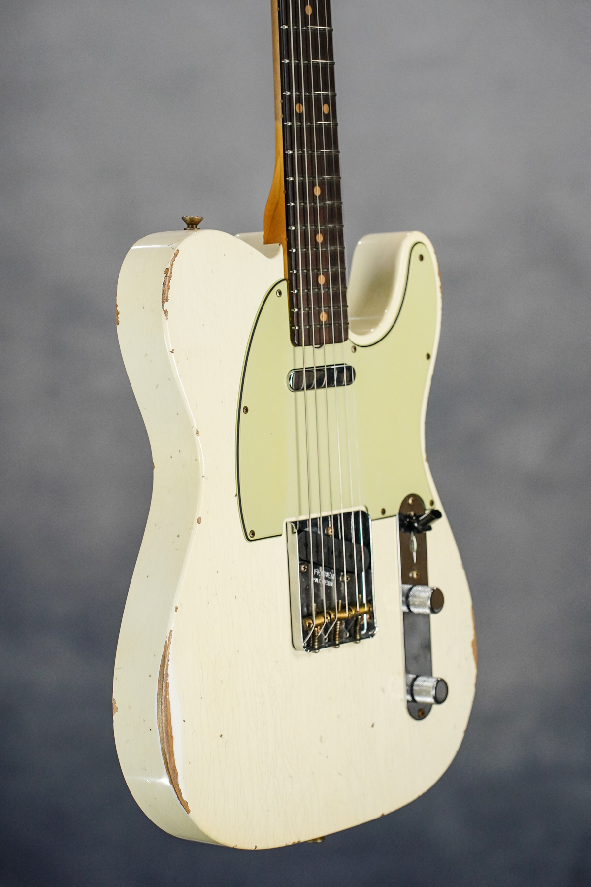 Custom Shop LTD 61 TELE Relic - Aged Olympic White