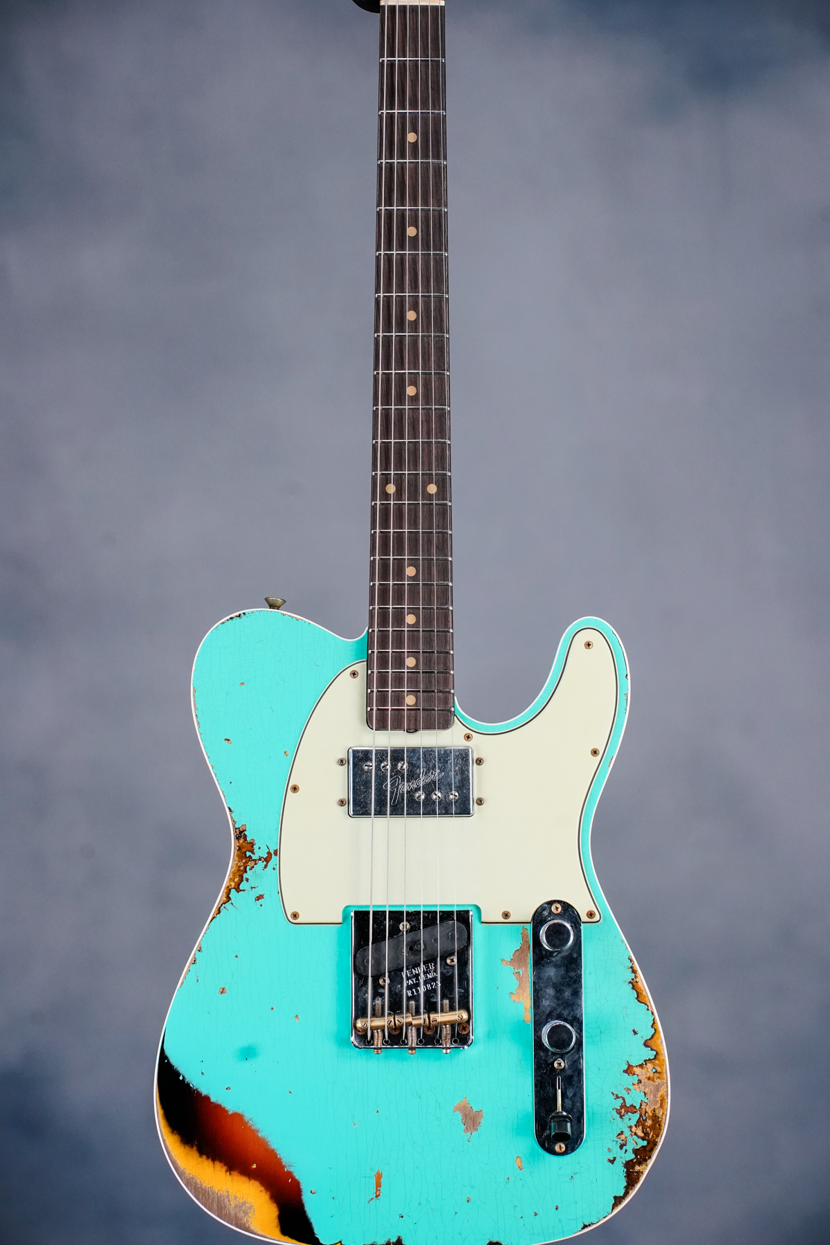 Limited Edition Cunife Telecaster Custom - Heavy Relic - Aged Sea Foam Green