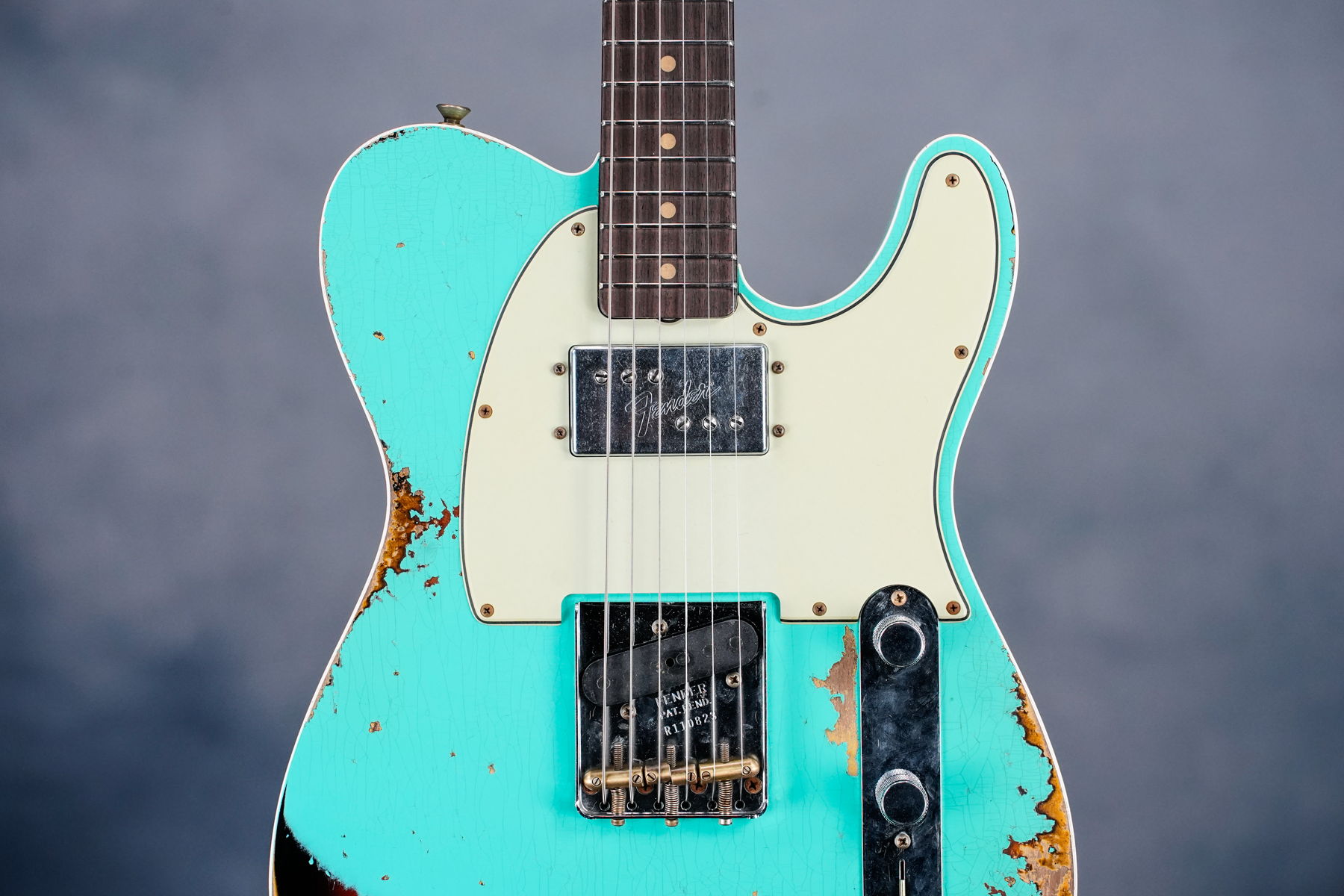 Limited Edition Cunife Telecaster Custom - Heavy Relic - Aged Sea Foam Green