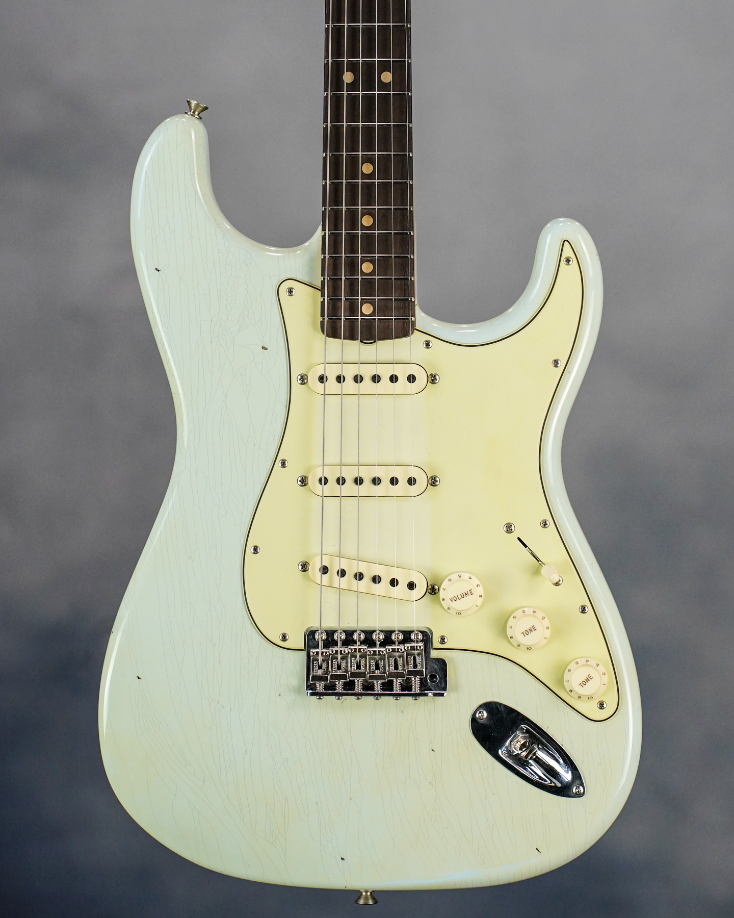 Custom Shop 1963 Strat Relic Super Faded/ Aged Sonic Blue