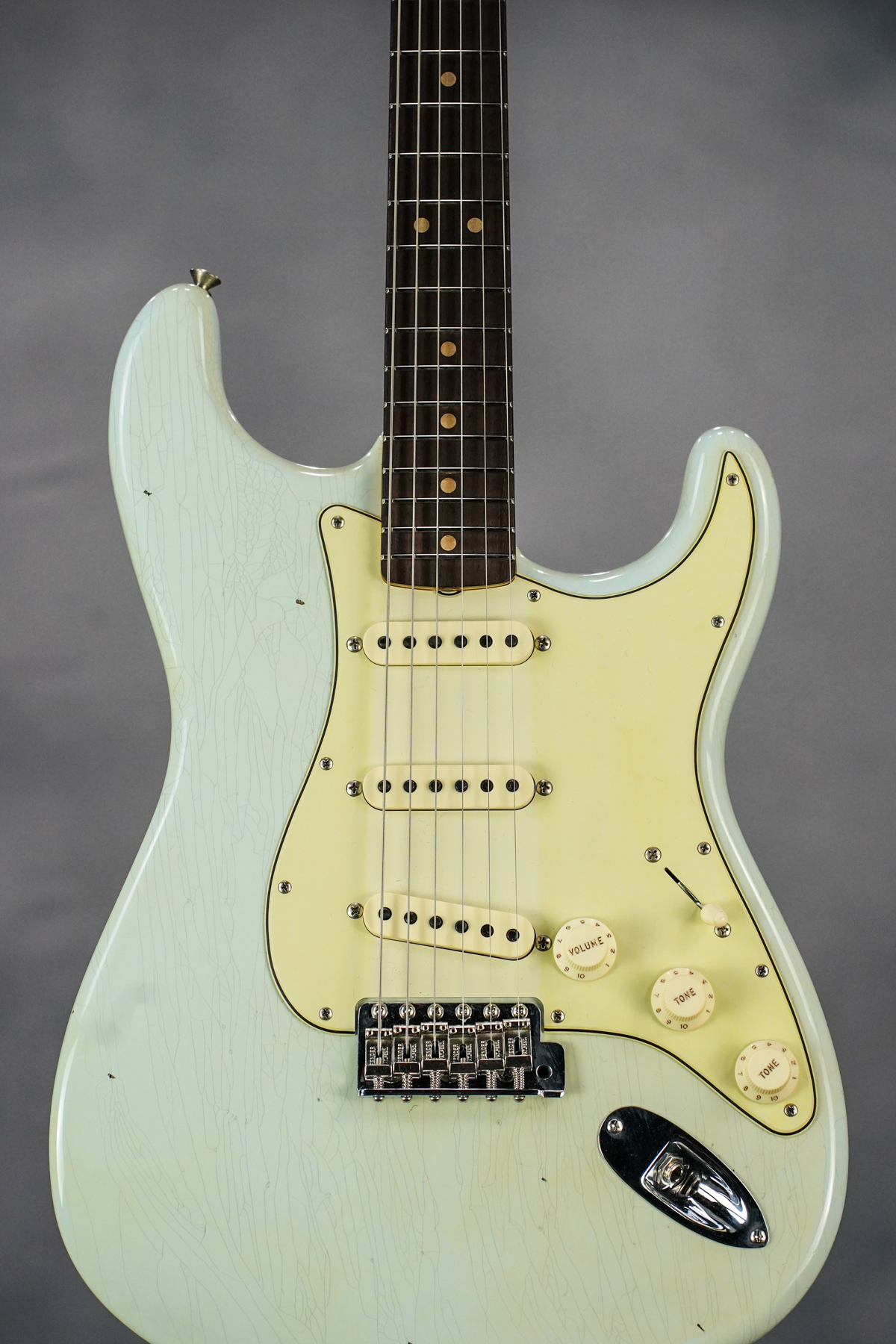 Custom Shop 1963 Strat Relic Super Faded/ Aged Sonic Blue