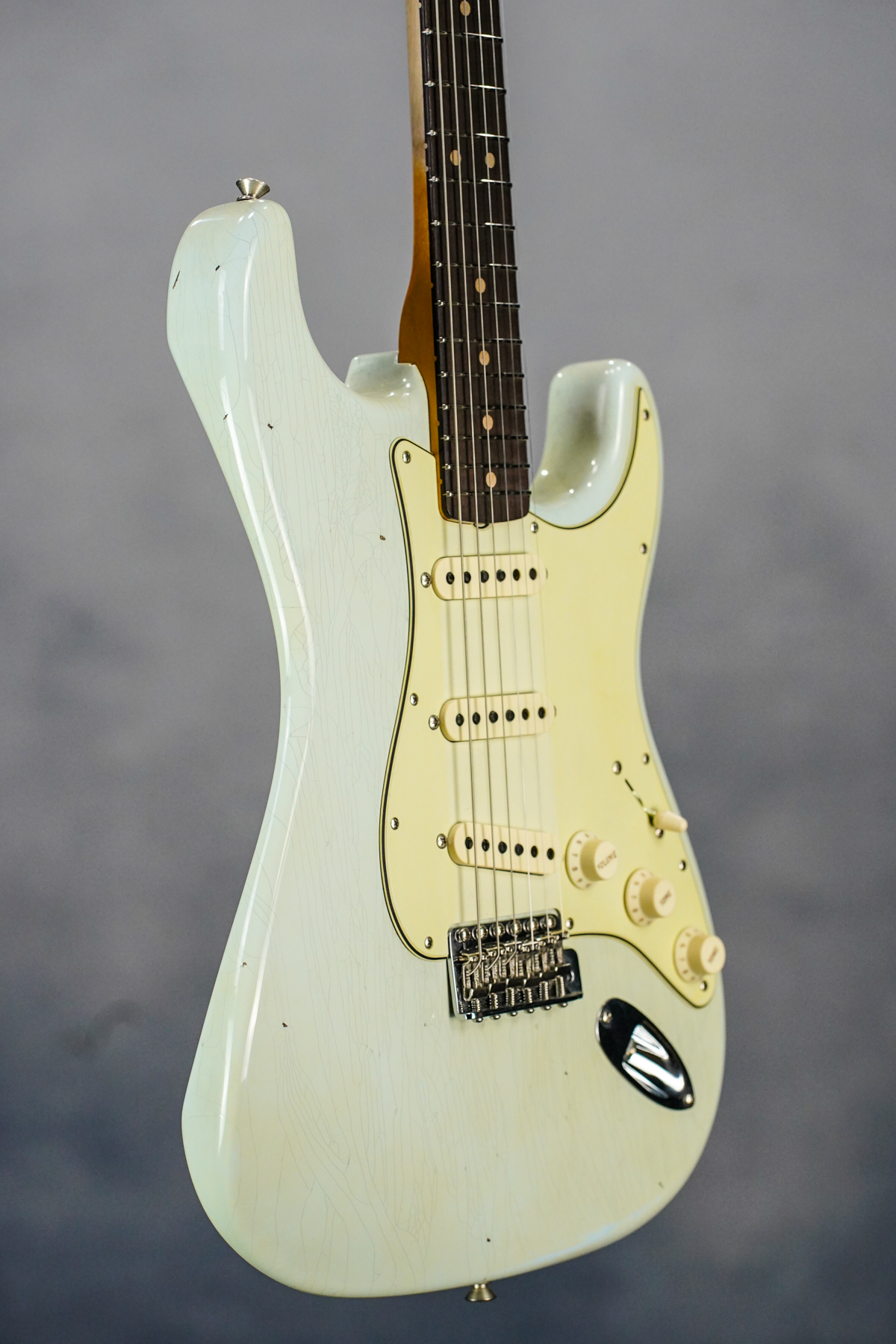 Custom Shop 1963 Strat Relic Super Faded/ Aged Sonic Blue