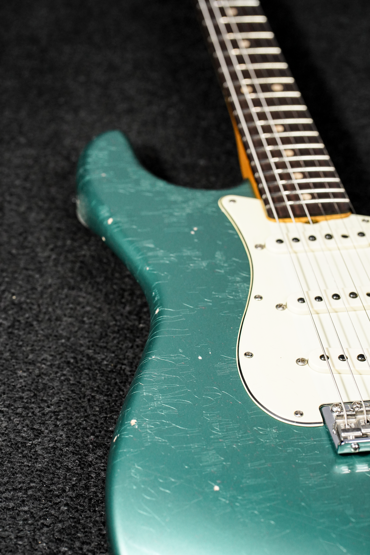 Custom Shop '63 Strat Journeyman Closet Classic Faded Aged Sherwood Green