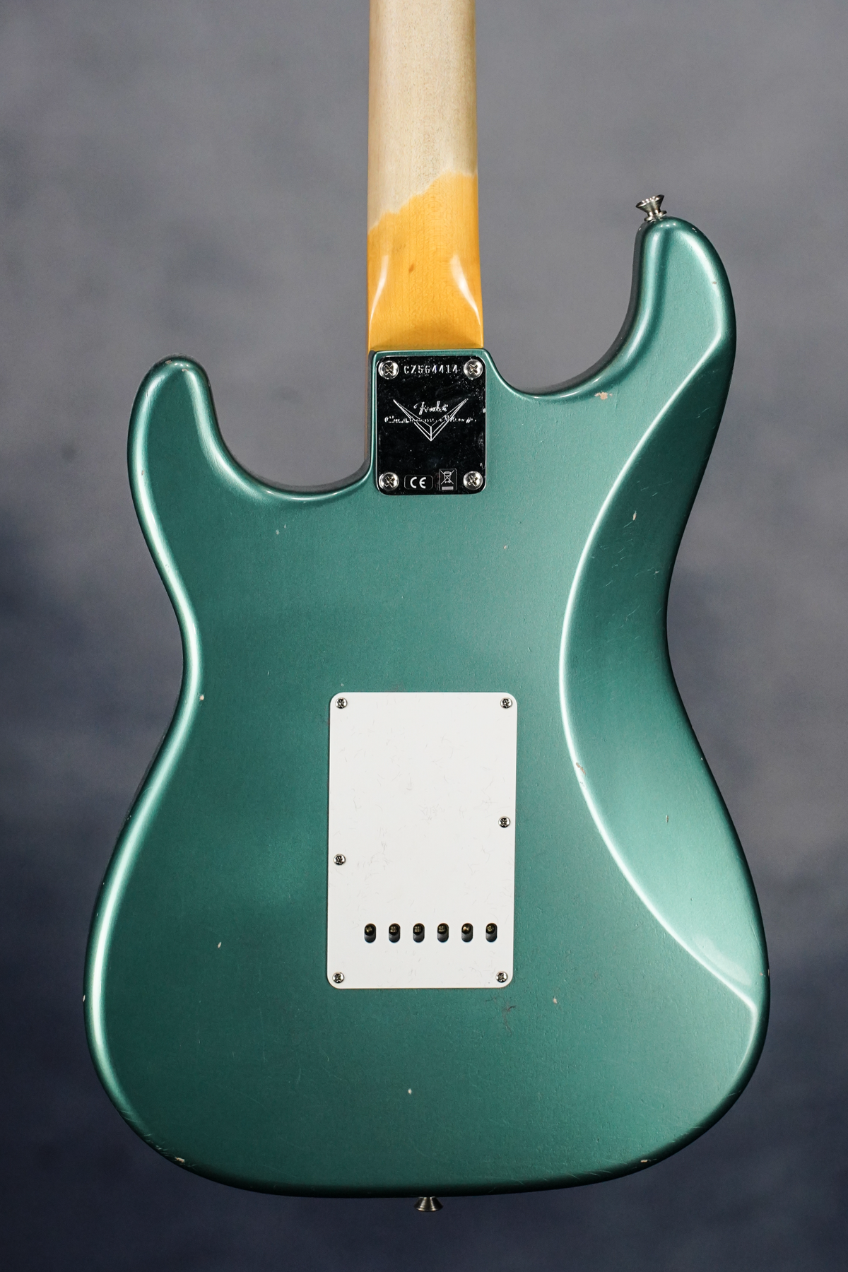 Custom Shop '63 Strat Journeyman Closet Classic Faded Aged Sherwood Green