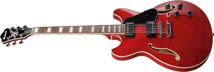 AS Artcore Electric Guitar, Transparent Cherry Red