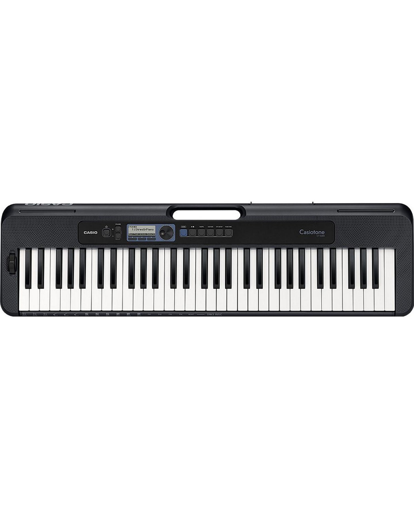 Casiotone CT-S300 61-key Portable Arranger Keyboard with USB, Black