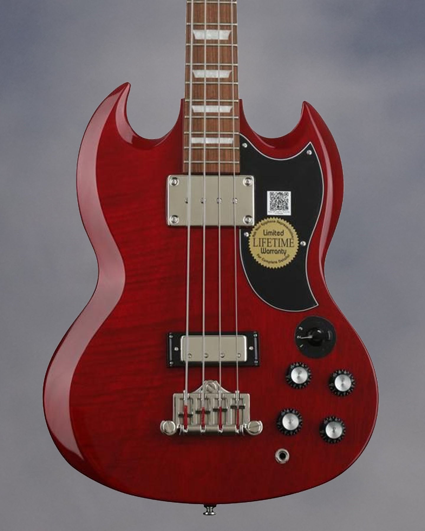 EB-3 BASS 2P/U CHERRY CH HDWE