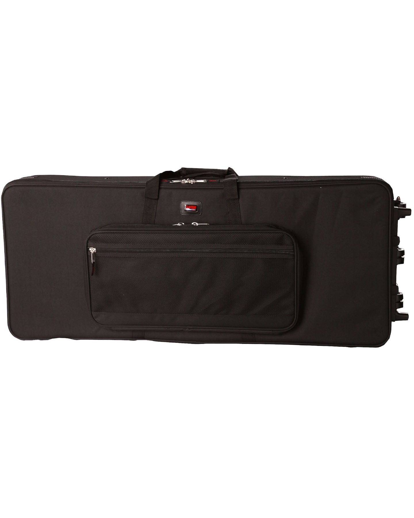 Gator Cases GK-88-SLIM 88-Key Rigid EPS Foam Lightweight Case with Wheels, Reduced Depth