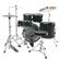 Imperialstar 5pc 22" Bass Cyms/Hdwe, Blackout