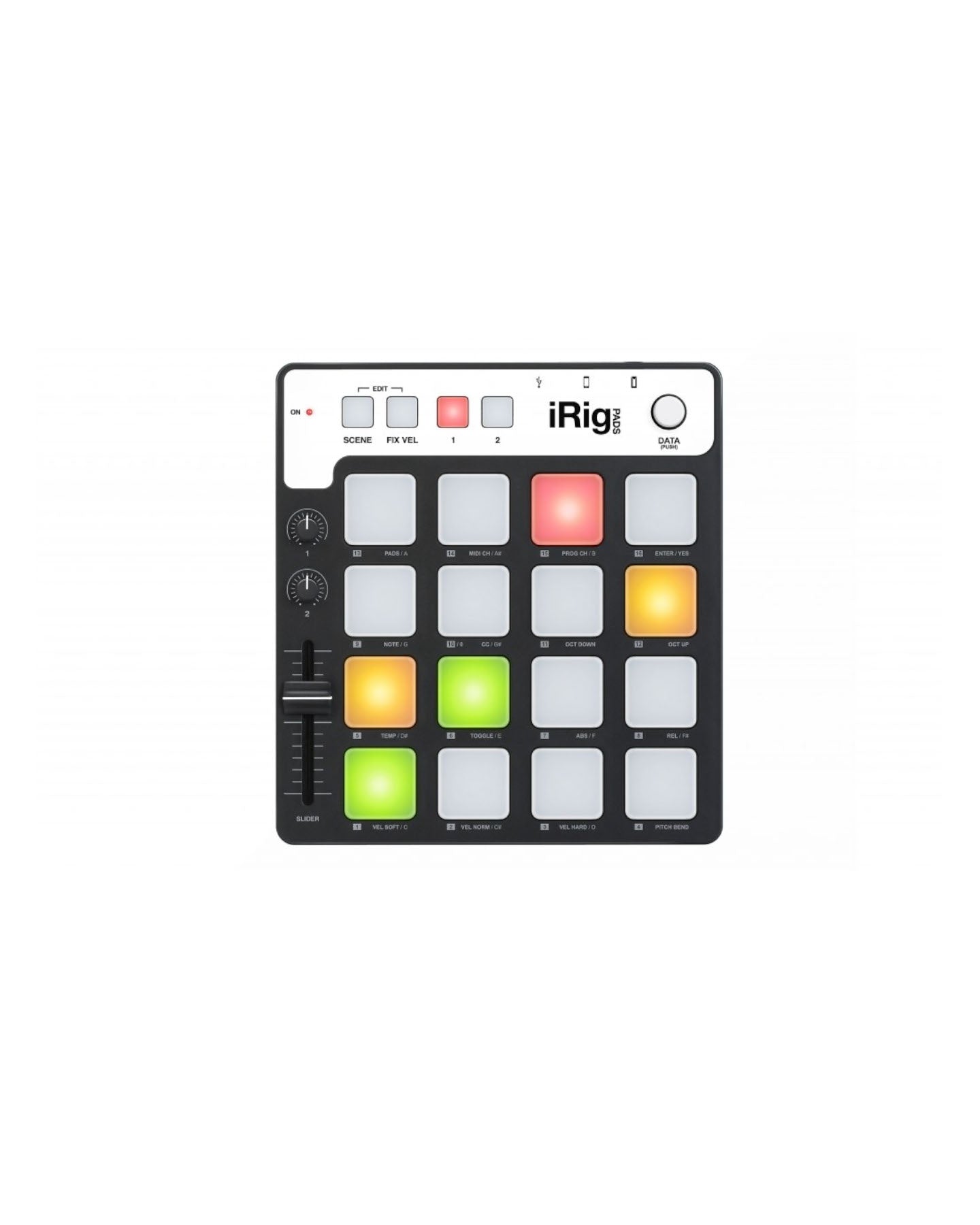 IK Multimedia iRig PADS Portable MIDI Pad Controller