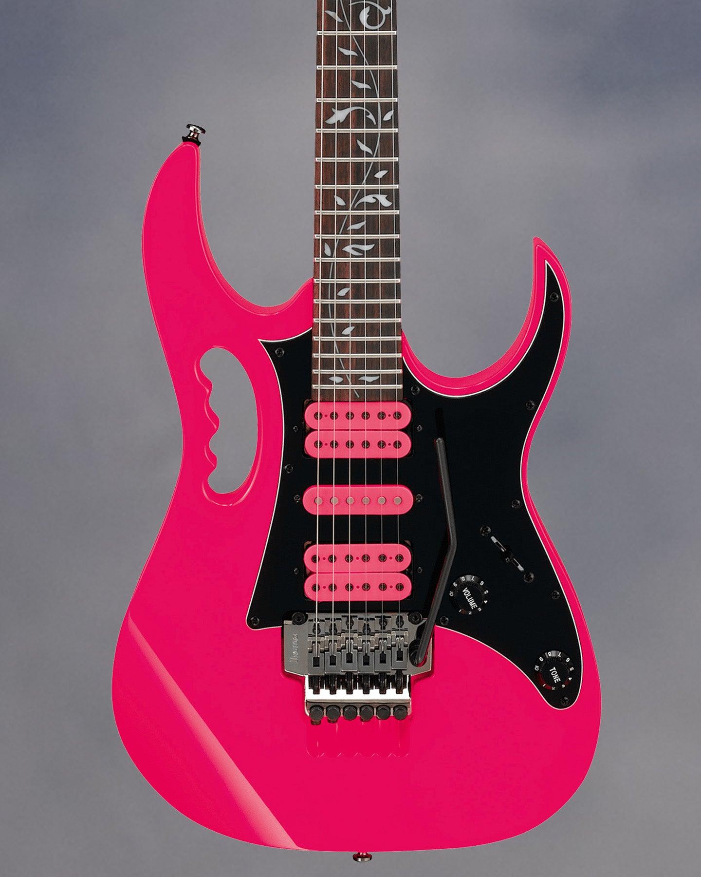 JEMJRSP Steve Vai Mahogany Body, Pink