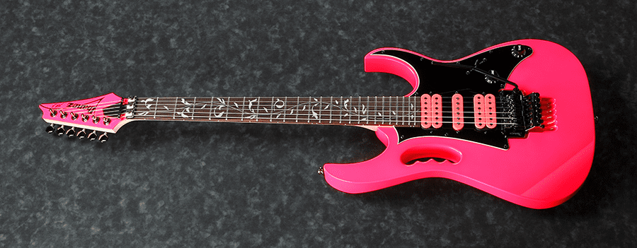 JEMJRSP Steve Vai Mahogany Body, Pink