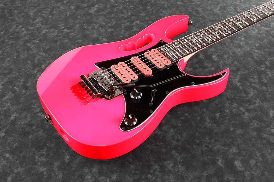 JEMJRSP Steve Vai Mahogany Body, Pink