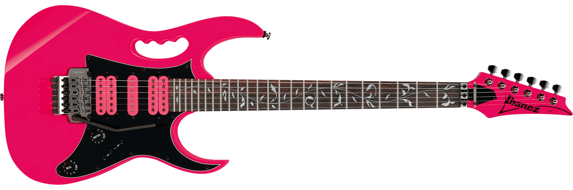 JEMJRSP Steve Vai Mahogany Body, Pink