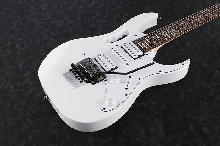 JEMJR Steve Vai Signature Series Electric Guitar (White)