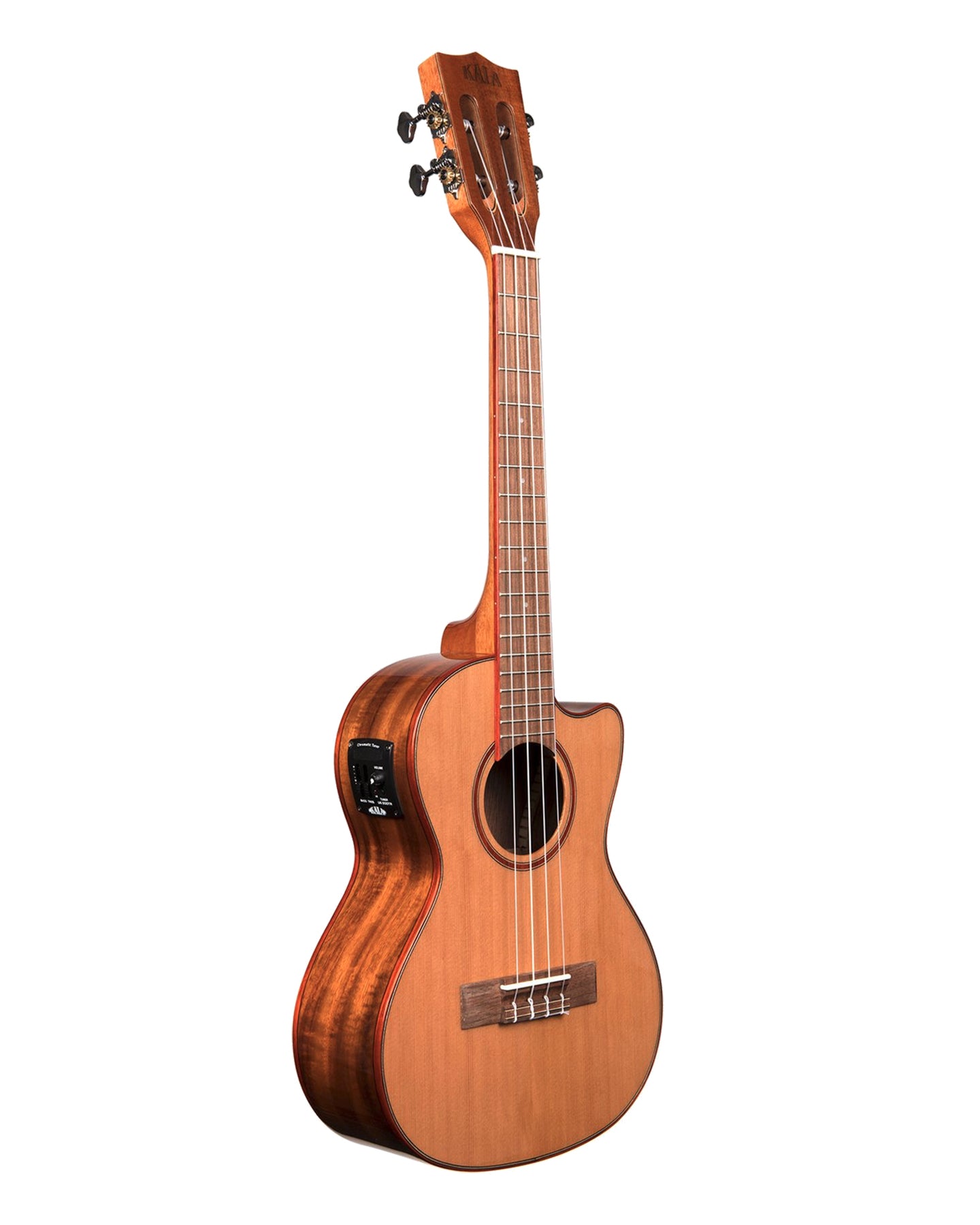 Solid Cedar Top Acacia Tenor Cutaway w/EQ