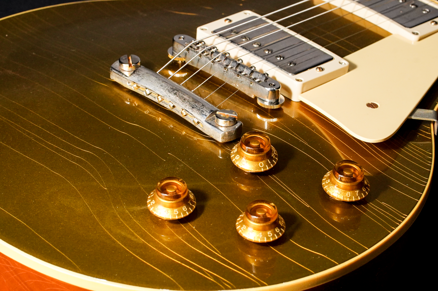 1957 LP Goldtop Reissue Ultra Light Aged, Double Gold