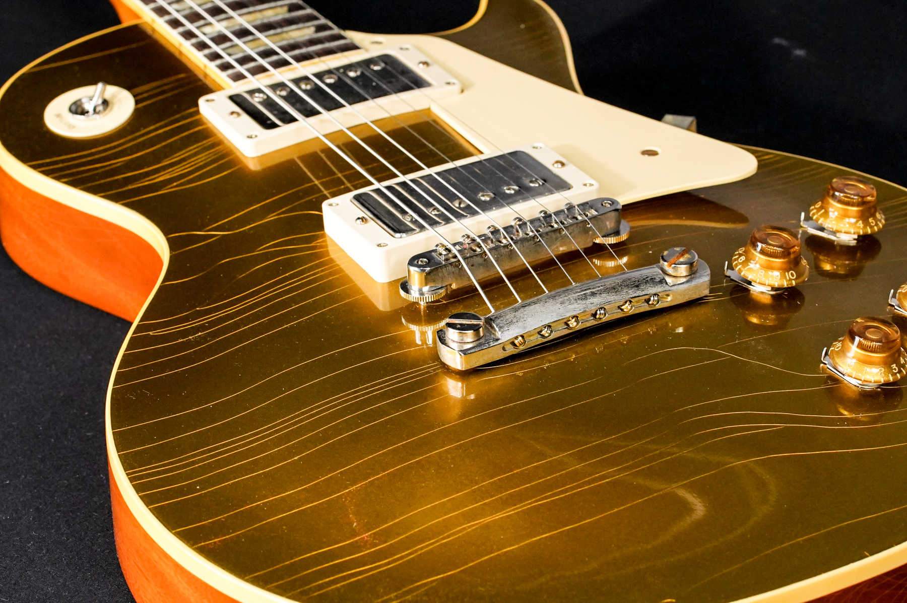 1957 LP Goldtop Reissue Ultra Light Aged, Double Gold