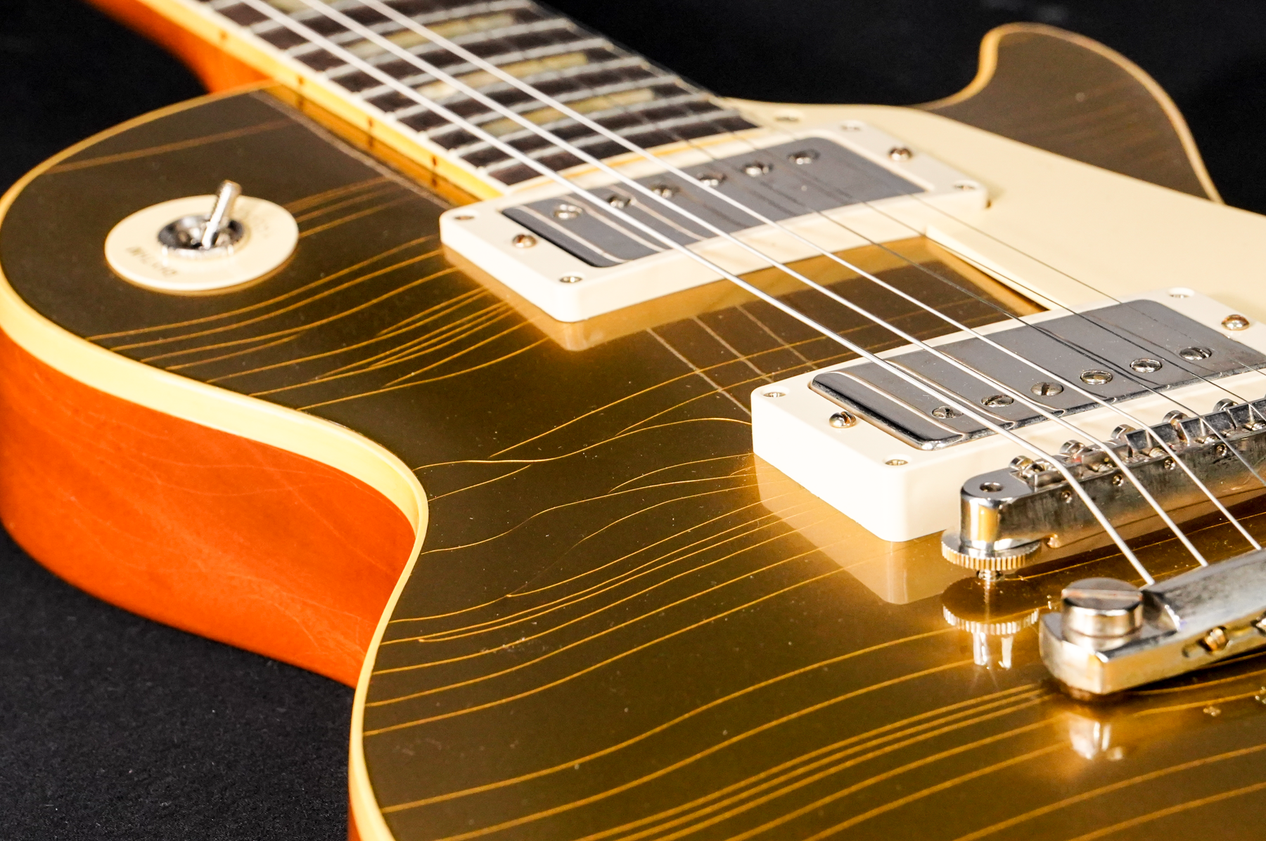 1957 LP Goldtop Reissue Ultra Light Aged, Double Gold