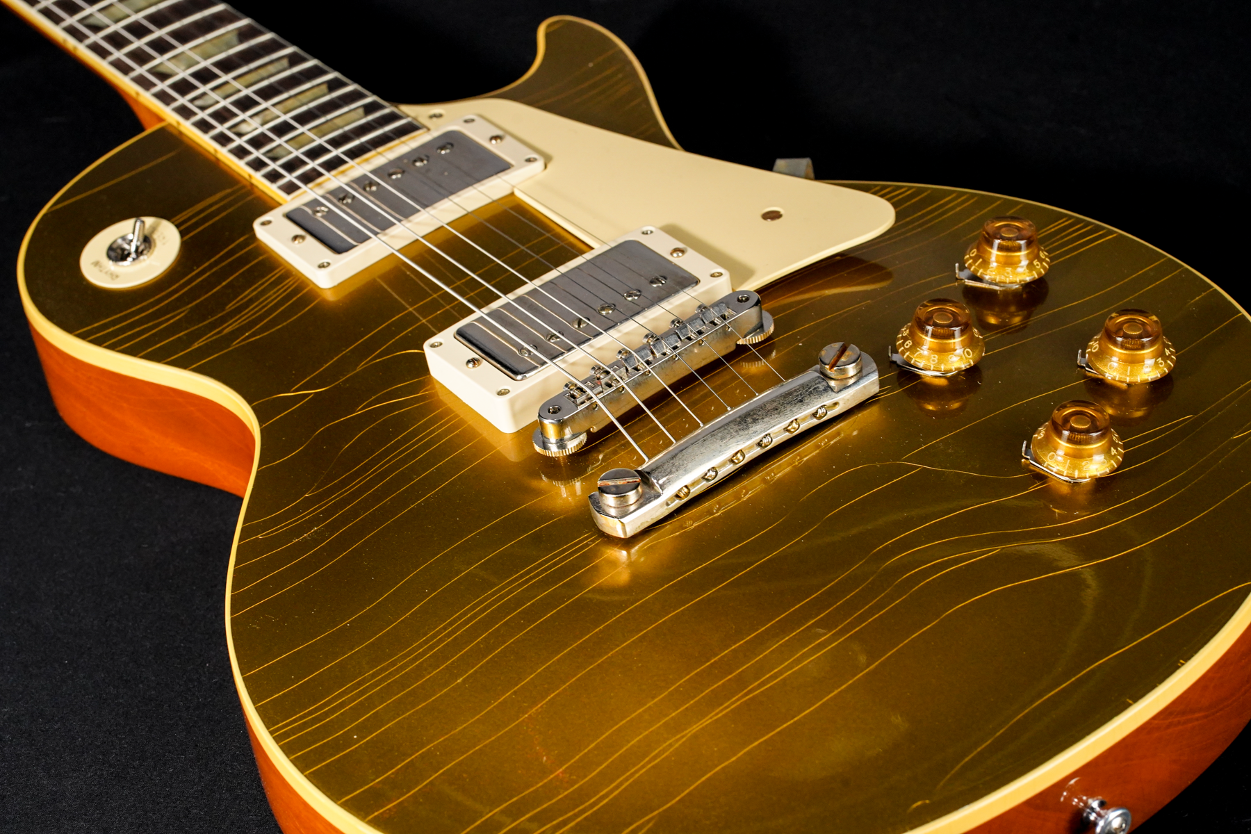 1957 LP Goldtop Reissue Ultra Light Aged, Double Gold