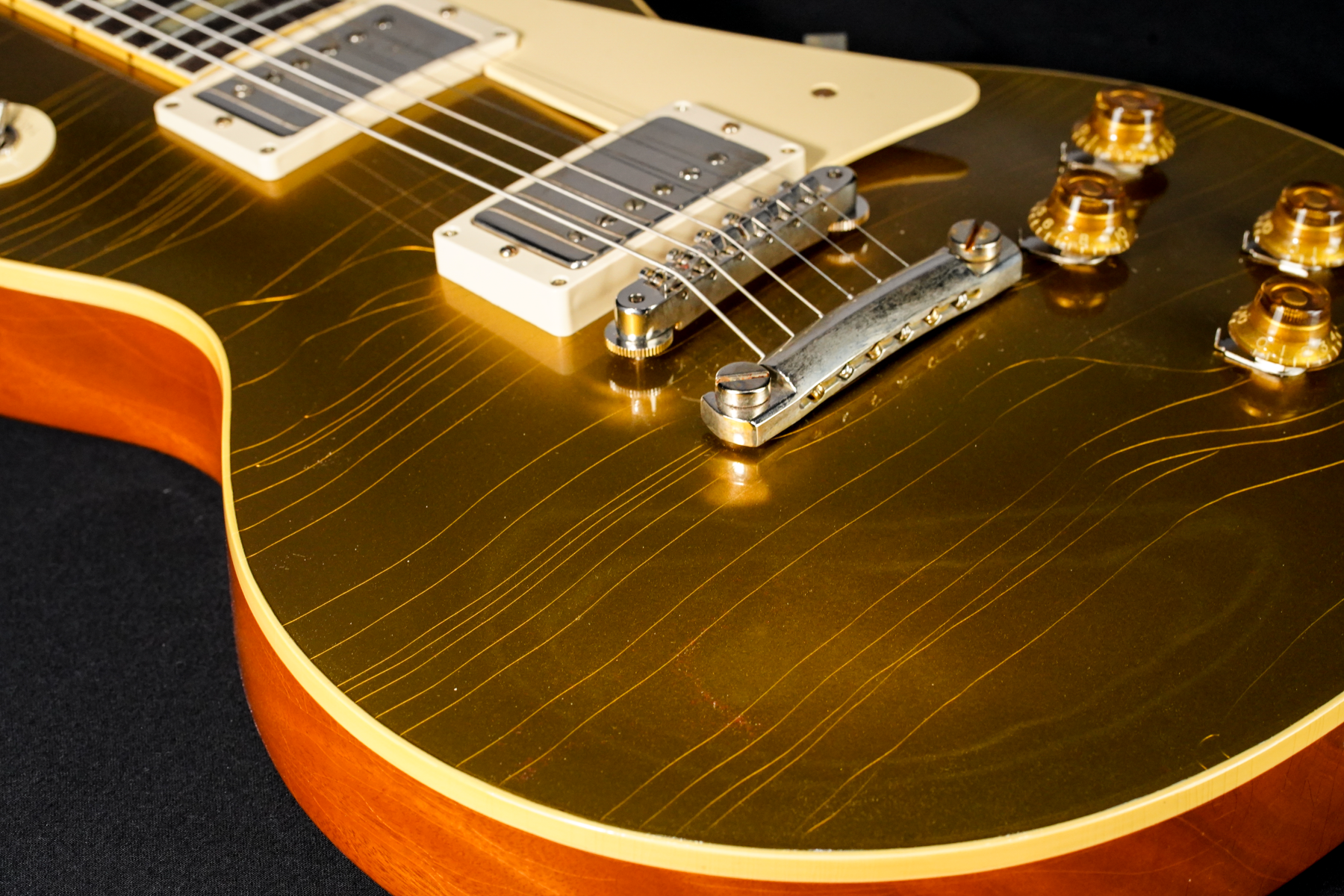 1957 LP Goldtop Reissue Ultra Light Aged, Double Gold