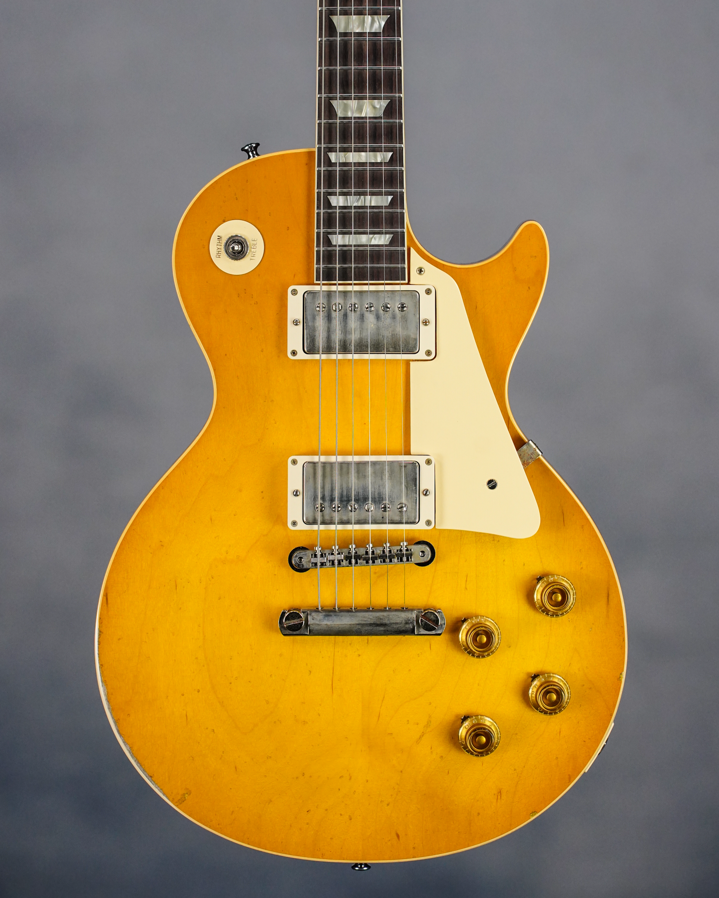 1958 Les Paul Standard Reissue Lemon Burst Light Aged