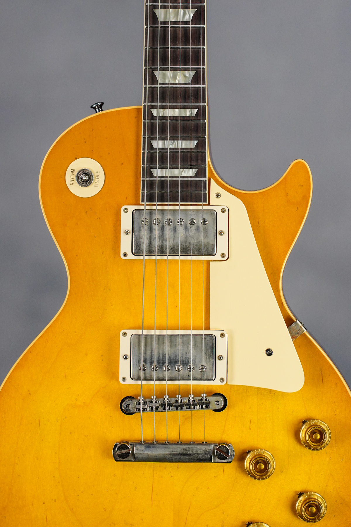 1958 Les Paul Standard Reissue Lemon Burst Light Aged