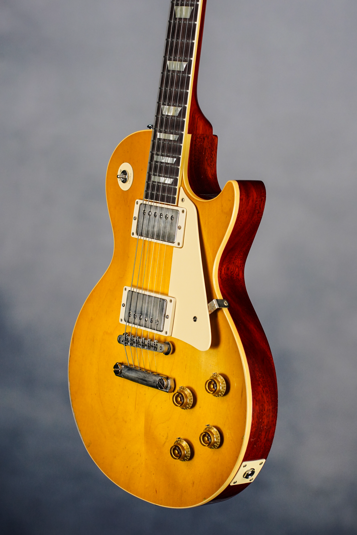 1958 Les Paul Standard Reissue Lemon Burst Light Aged