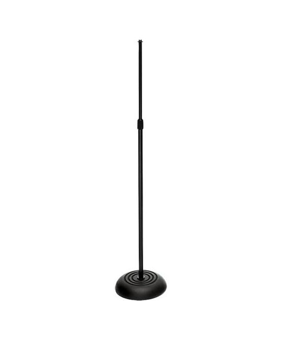 MS7201B Black Round Base Mic Stand