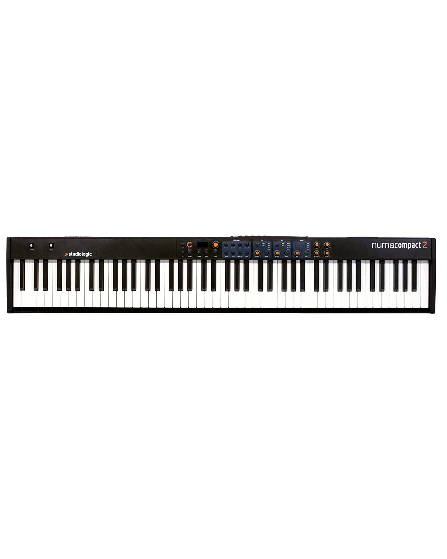 StudioLogic 88-Note semi-weighted keyboard with built-in speakers dual FX processors