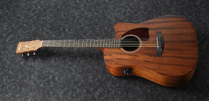 Acoustic Guitar, Cutaway Dreadnought  Mahogany AE