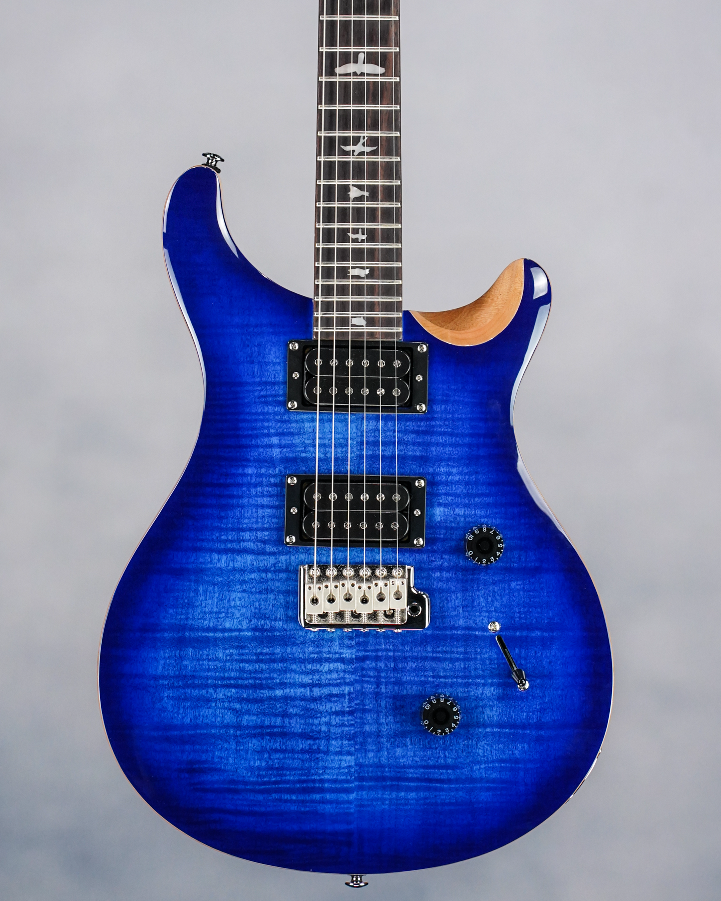 PRS SE CU24, Faded Blue Burst