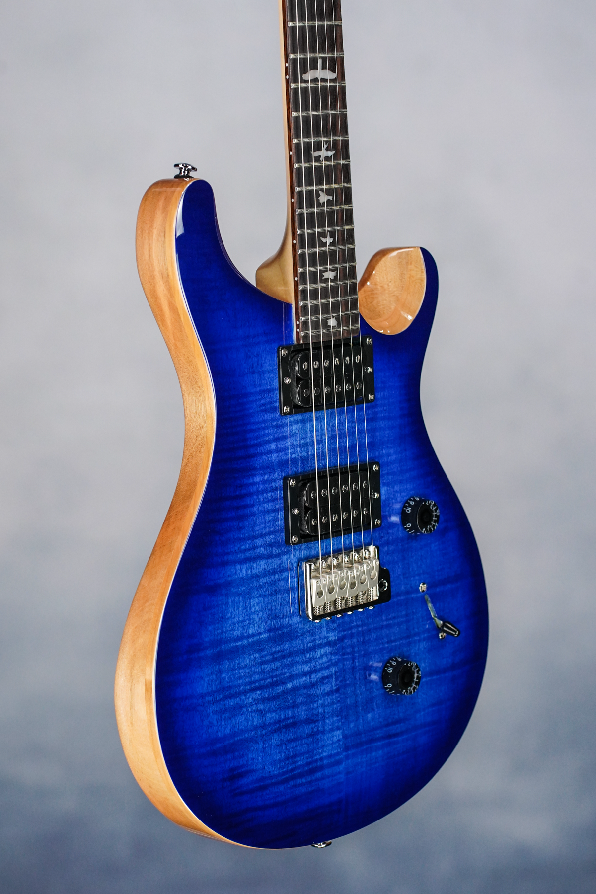 PRS SE CU24, Faded Blue Burst