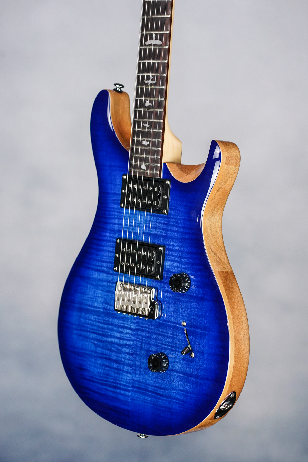 PRS SE CU24, Faded Blue Burst