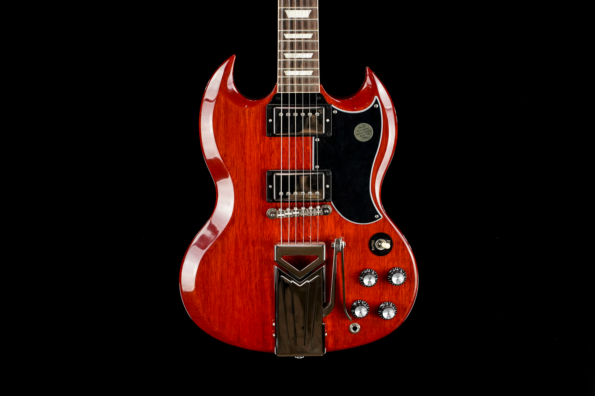 SG Standard '61 Sideways Vibrola Vintage Cherry