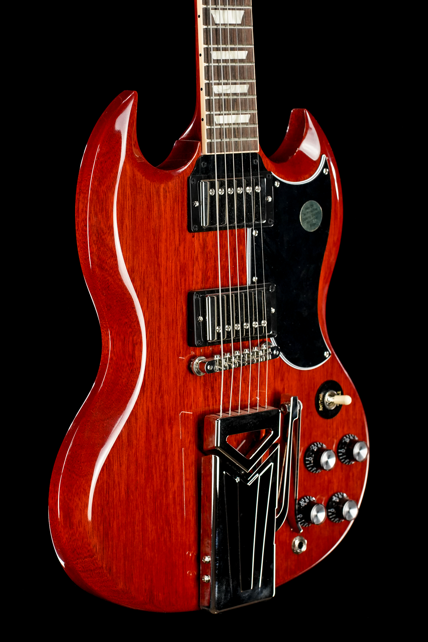 SG Standard '61 Sideways Vibrola Vintage Cherry