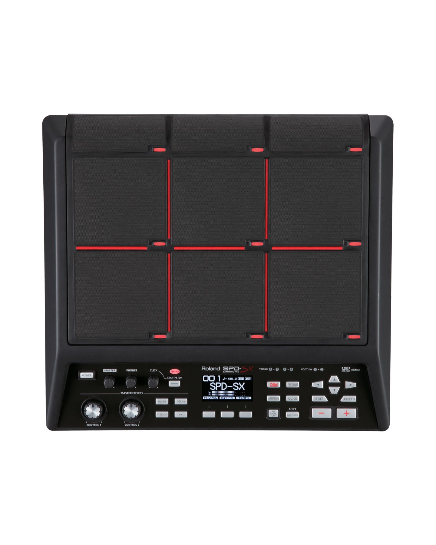 SPDSX Sampling Percussion Pad w/ 2GB Storage