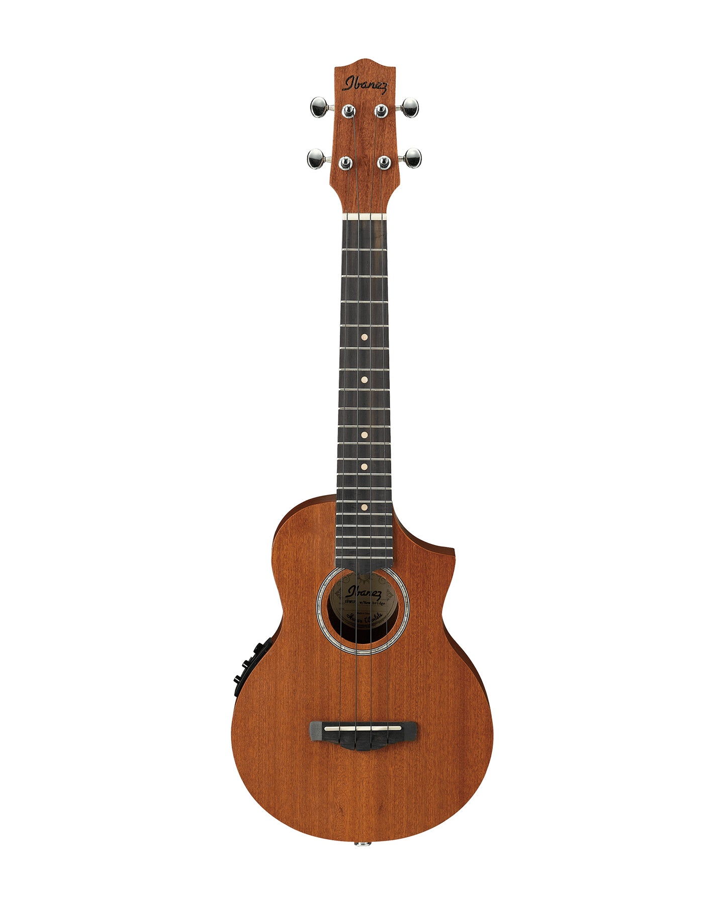 Electric Acoustic Concert Ukulele Mahogany