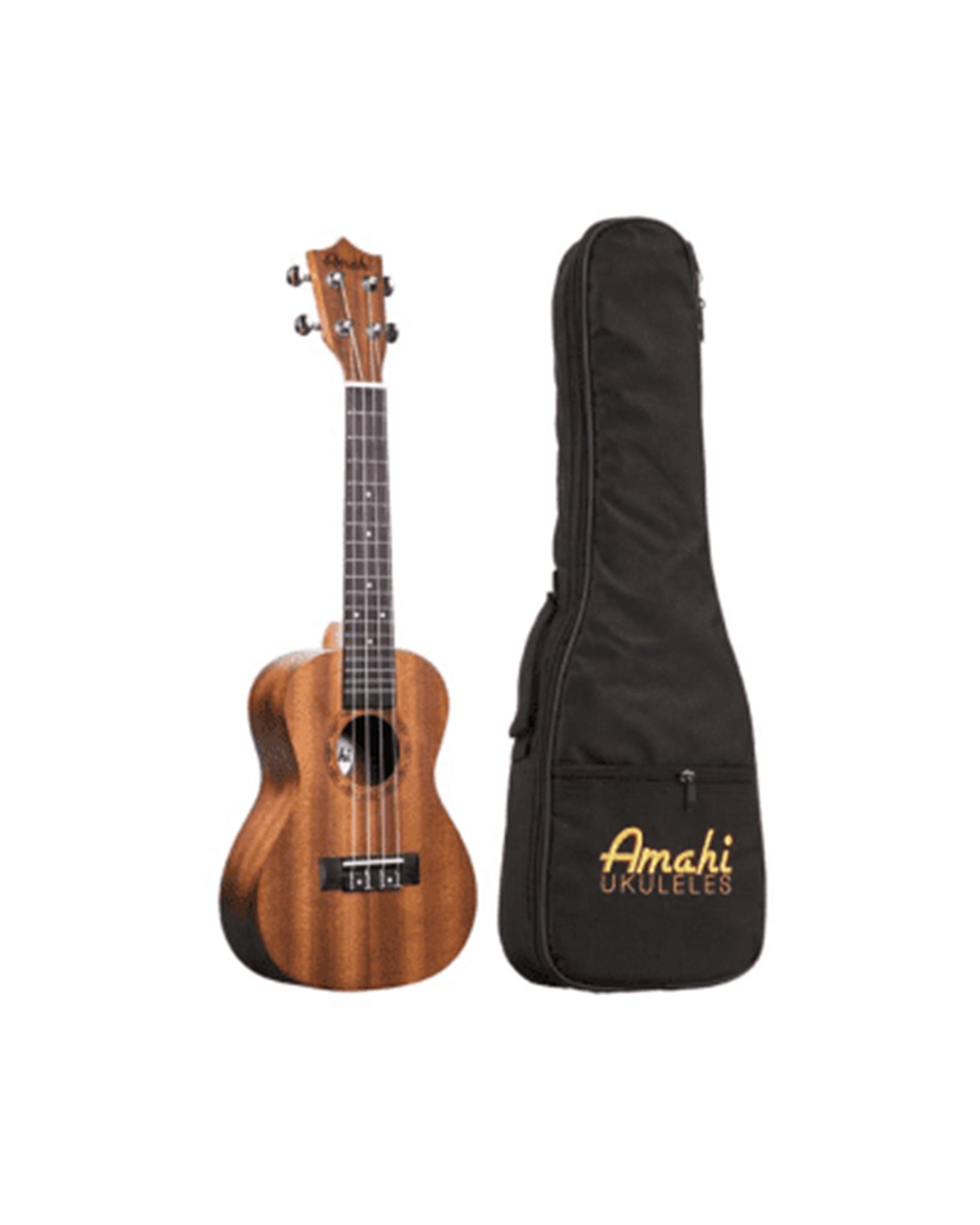 UK120C Mahogany Series Traditional Shape Concert Uke w/Vinyl Gig Bag