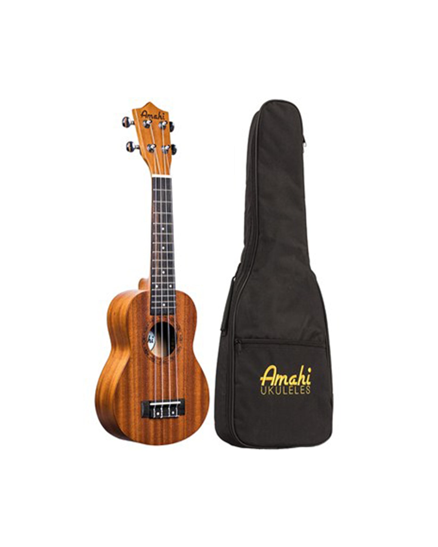 UK210C Mahogany Series Concert Ukulele w/Padded Gigbag