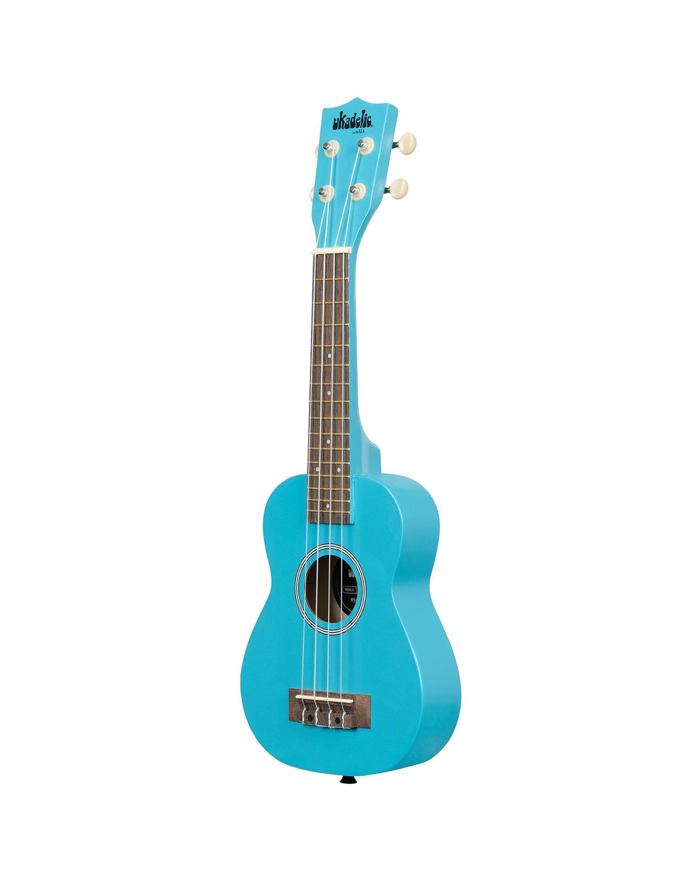 Ukadelic Blue Yonder Soprano Ukulele w/ Tote Bag