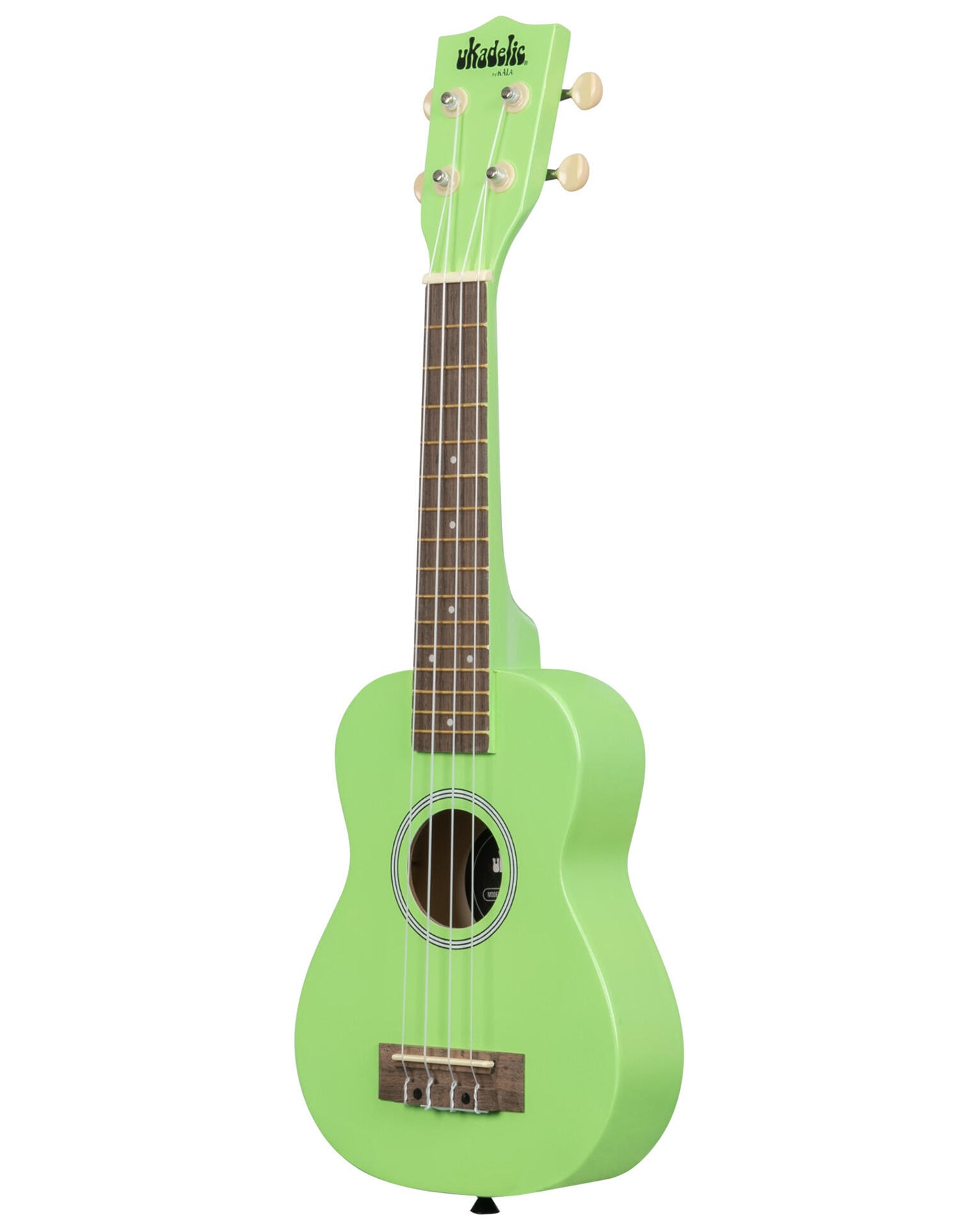 Ukadelic Grasshopper Soprano Ukulele w/ Tote Bag