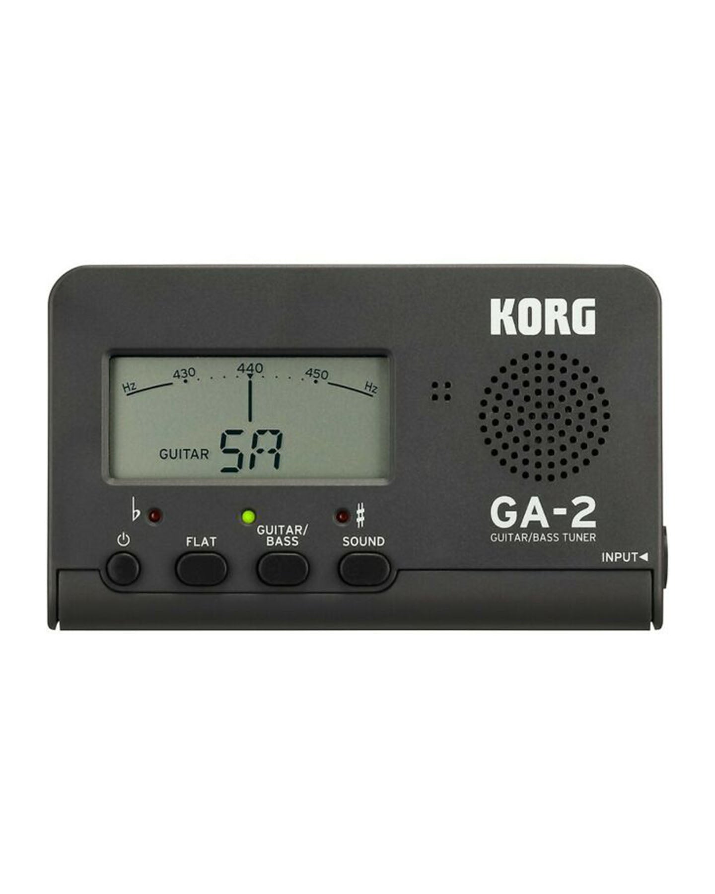 Guitar and Bass Chromatic Tuner, Metallic Gray