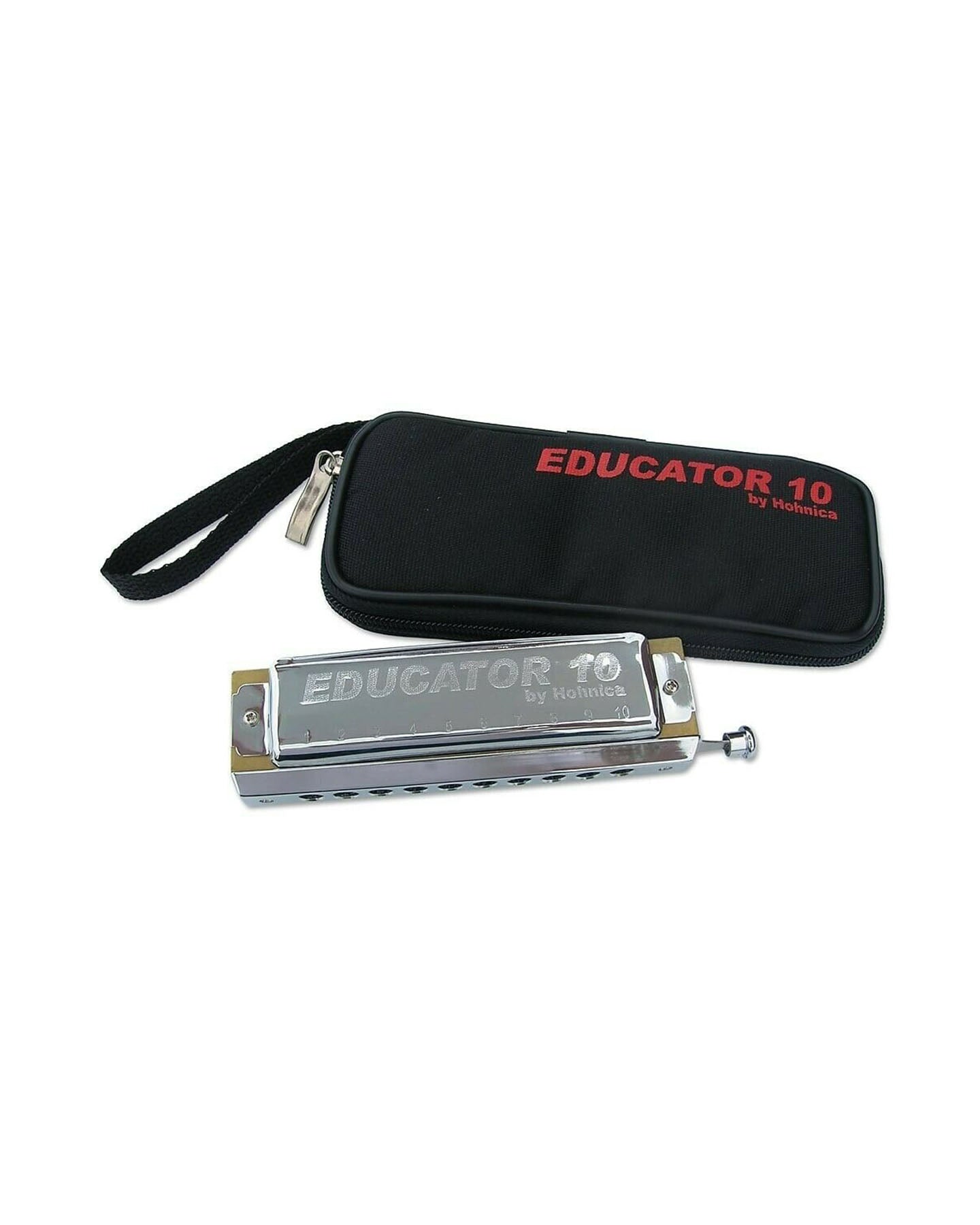 Educator-10 Chromatic Harmonica, Key of C